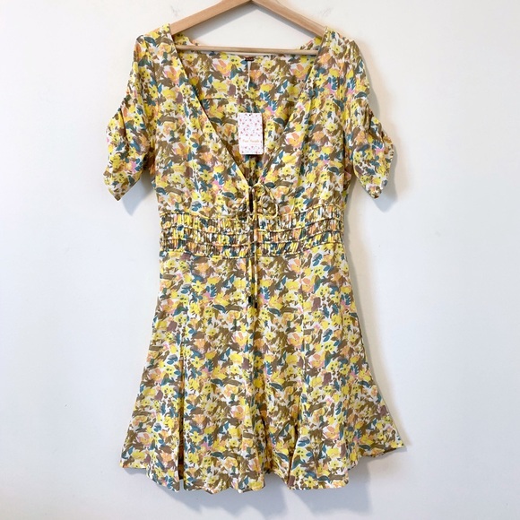 Free People Forget Me Not Minidress Lily Combo - Picture 2 of 15